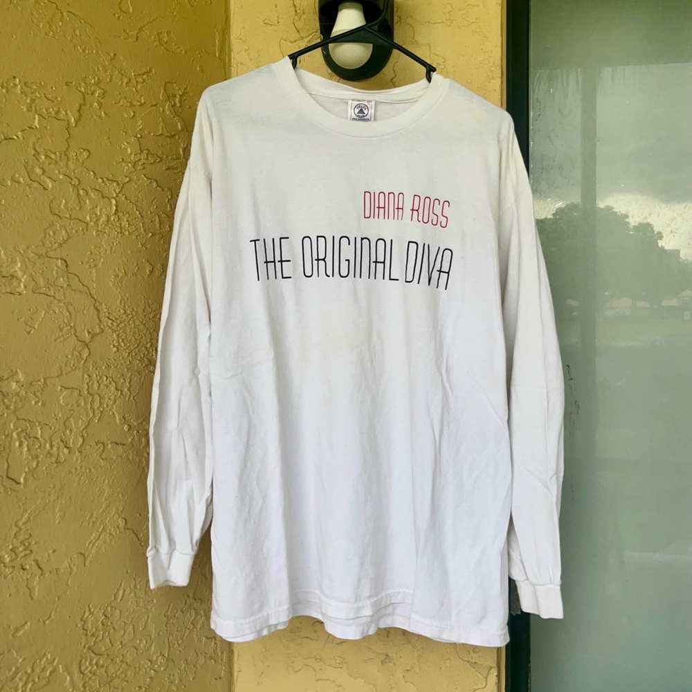 Vintage 90s Diana Ross Longsleeve T-shirt XL